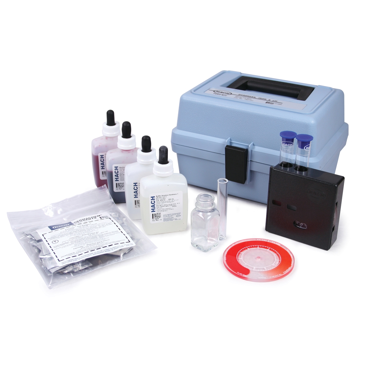 Hach Test Kit Hardness Iron And Ph 7472